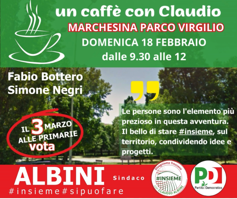 Un caffè al parco